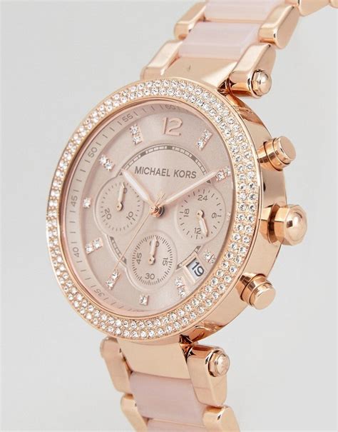 michael kors mk5896 rose gold|michael kors parker chronograph.